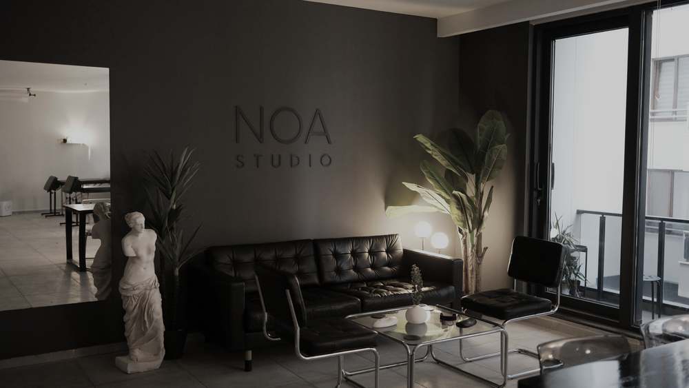 NOA Studio bekleme alanı